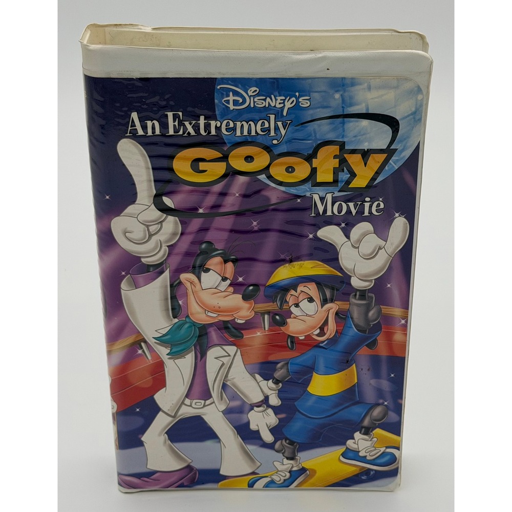 Disney An Extremely Goofy Movie VHS Clamshell